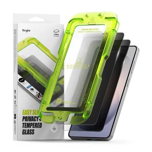 Szkło prywatyzujące Ringke Easy Slide do Samsung Galaxy S26 Privacy [2 PACK]