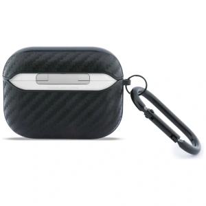 Etui BMW Carbon Metal Logo do Apple AirPods Pro 3 czarny