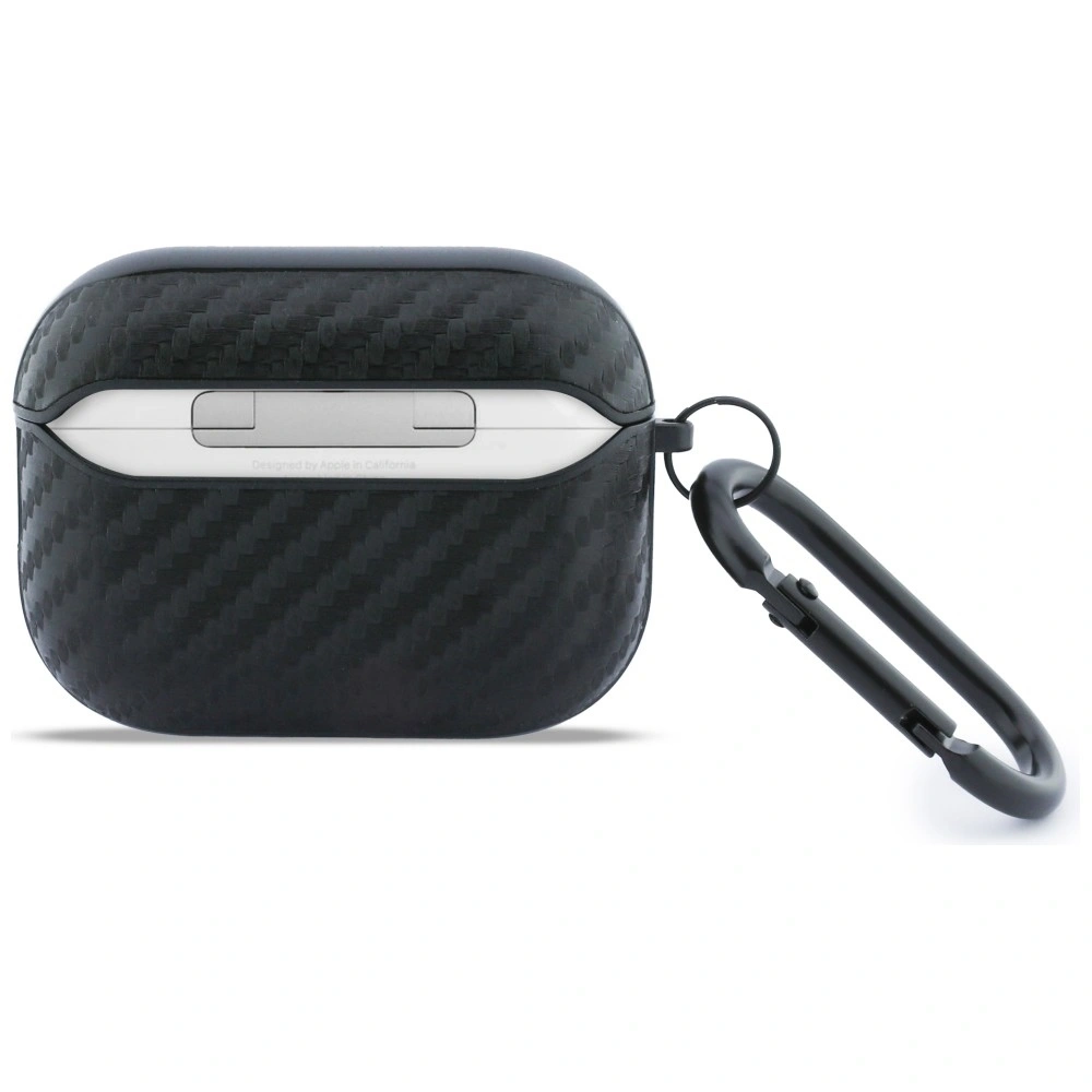 Etui BMW Carbon Metal Logo do Apple AirPods Pro 3 czarny