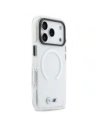 Etui BMW M IML Shockproof Metal Logos MagSafe do Apple iPhone 17 Pro przezroczysty