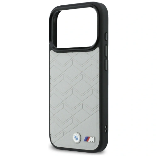 Etui BMW M Shape Logo MagSafe do Apple iPhone 17 Pro Max szary