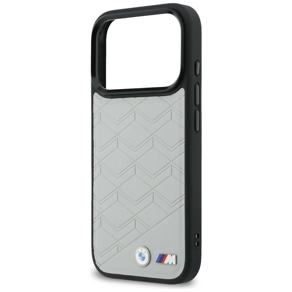 Etui BMW M Shape Logo MagSafe do Apple iPhone 17 Pro Max szary