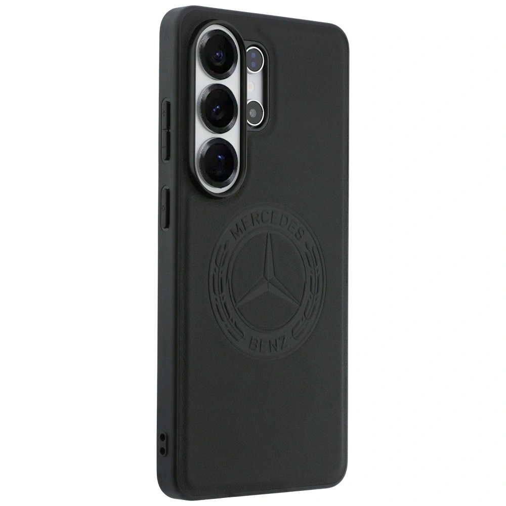 Etui Mercedes Vintage Logo MagSafe do Samsung Galaxy S26 Ultra czarny