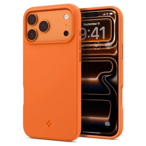 Etui Spigen Silicone Fit Mag MagSafe do Apple iPhone 17 Pro Max Cosmic Orange