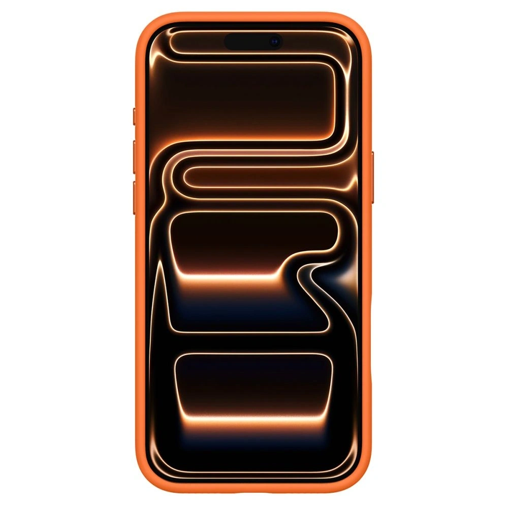 Etui Spigen Silicone Fit Mag MagSafe do Apple iPhone 17 Pro Max Cosmic Orange