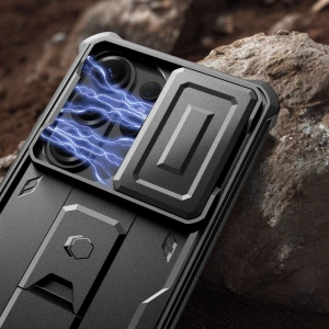 Etui Tech-Protect Kevlar Cam+ do Samsung Galaxy S26 Ultra Black [2 PACK]