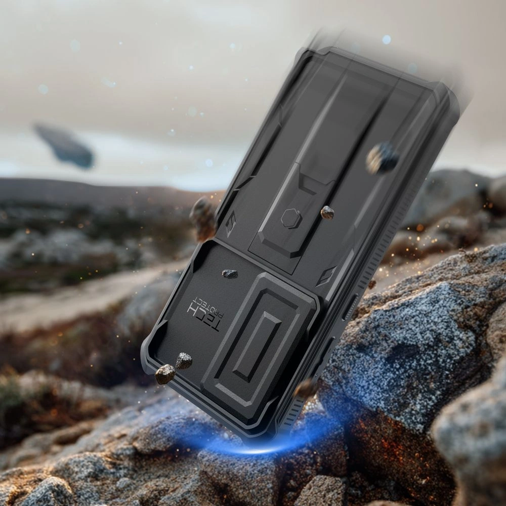 Etui Tech-Protect Kevlar Cam+ do Samsung Galaxy S26 Ultra Black [2 PACK]