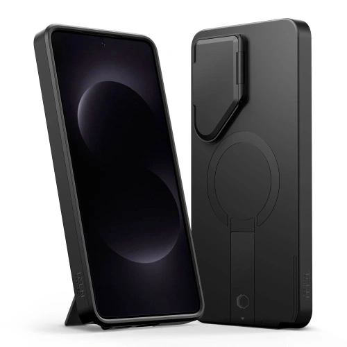 Etui Tech-Protect Kevlar Aura MagSafe do Samsung Galaxy S26 Ultra Black/orange