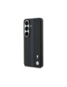 Etui BMW Perforated Stripe Logo MagSafe do Samsung Galaxy S26 niebieski
