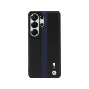 Etui BMW Perforated Stripe Logo MagSafe do Samsung Galaxy S26 Ultra niebieski