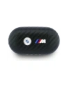Bezprzewodowe słuchawki dokanałowe Bluetooth TWS BMW Carbon Metal Logo ENC czarny