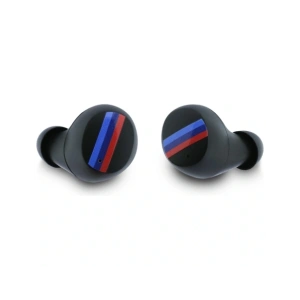 Bezprzewodowe słuchawki dokanałowe Bluetooth TWS BMW Carbon Metal Logo ENC czarny