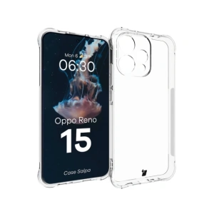 Elastyczne etui Bizon Case Salpa do Oppo Reno 15 przezroczyste
