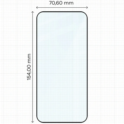 Szkło hartowane Bizon Glass Edge 2 do Oppo Reno 15 / 15 F / 15 FS / A6 Pro 5G czarna ramka