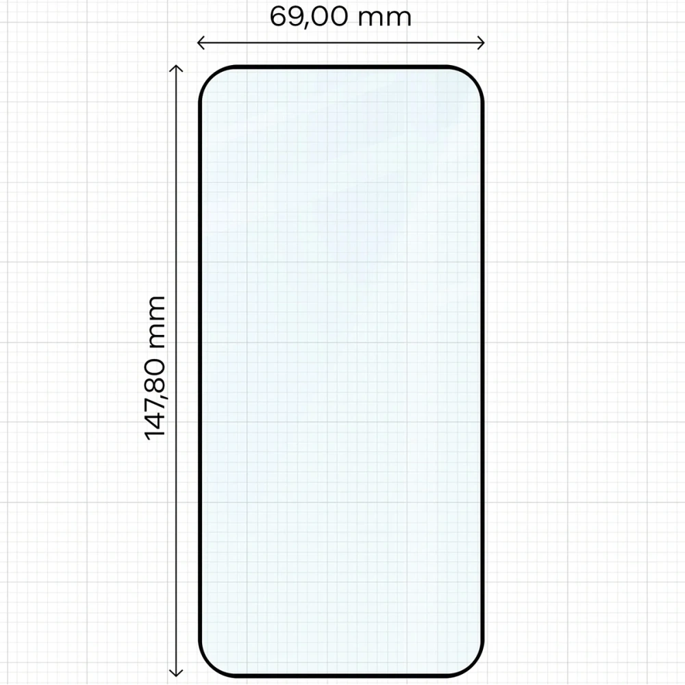 Szkło hartowane Bizon Glass Edge 2 do Oppo Reno 15 Pro czarna ramka