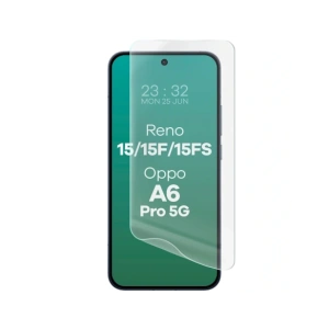 Folia hydrożelowa na ekran Bizon Glass Hydrogel Front do Oppo Reno 15 / 15 F / 15 FS / A6 Pro 5G