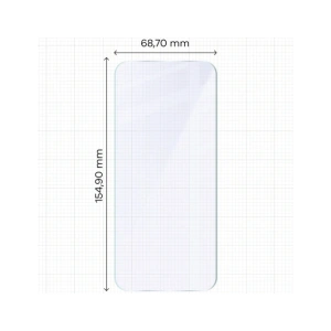 Elastyczne szkło hybrydowe Bizon Glass Mule Duo do Honor Magic8 Pro [2 PACK]