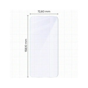 Elastyczne szkło hybrydowe Bizon Glass Mule Duo do Apple iPhone 17 Pro Max [2 PACK]