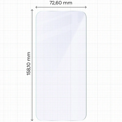 Elastyczne szkło hybrydowe Bizon Glass Mule Duo do Apple iPhone 17 Pro Max [2 PACK]