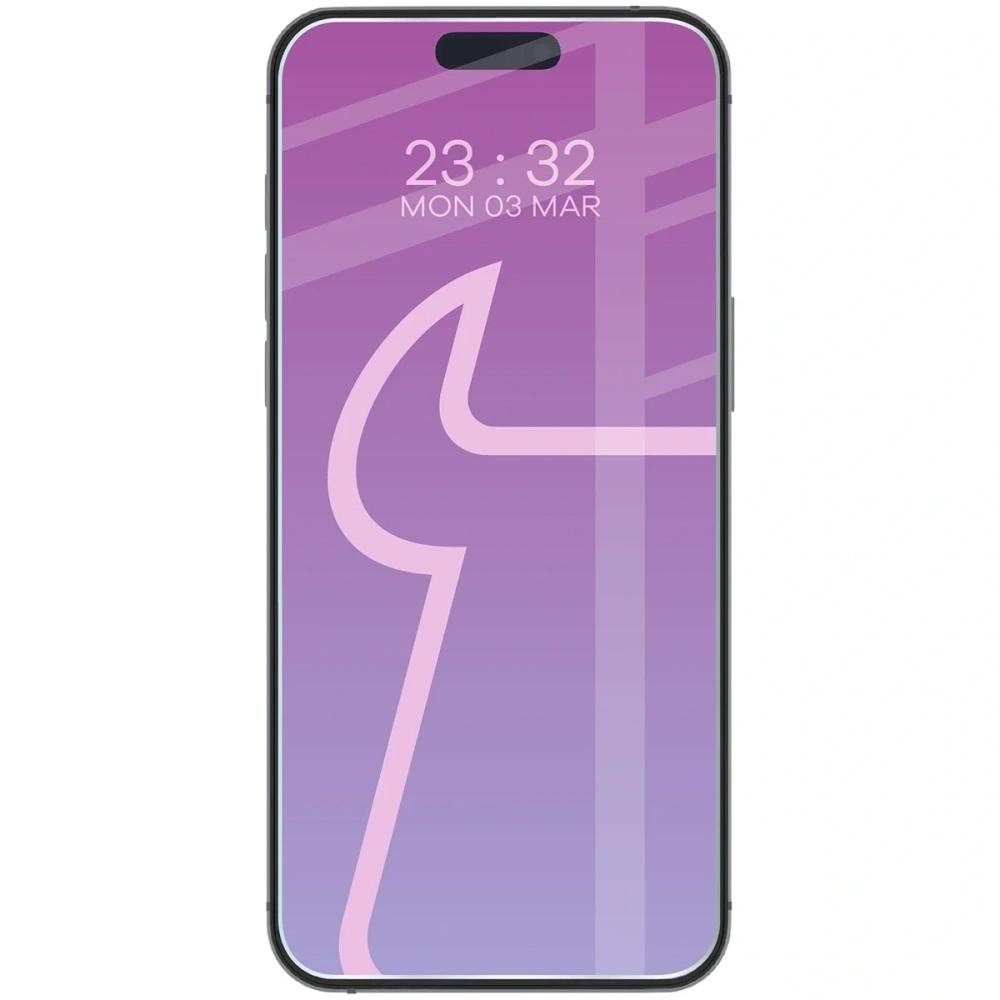 Elastyczne szkło hybrydowe Bizon Glass Mule Duo do Apple iPhone 17 Pro Max [2 PACK]