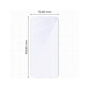 Elastyczne szkło hybrydowe Bizon Glass Mule Duo do Oppo Reno 15 F [2 PACK]