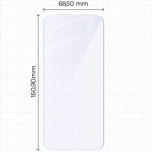 Elastyczne szkło hybrydowe Bizon Glass Mule Duo do Google Pixel 9a [2 PACK]