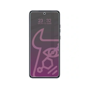 Prywatyzujące szkło hybrydowe Bizon Glass Mule Shadow do Motorola Edge 60 Neo matowe