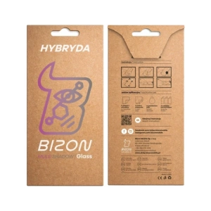 Prywatyzujące szkło hybrydowe Bizon Glass Mule Shadow do Motorola Edge 60 Neo matowe