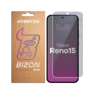 Prywatyzujące szkło hybrydowe Bizon Glass Mule Shadow do Oppo Reno 15 matowe