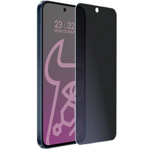 Prywatyzujące szkło hybrydowe Bizon Glass Mule Shadow do Oppo Reno 15 FS matowe