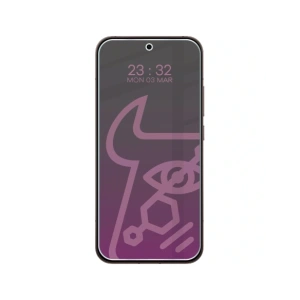 Prywatyzujące szkło hybrydowe Bizon Glass Mule Shadow do Oppo Reno 15 Pro matowe