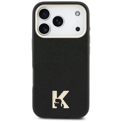 Etui Karl Lagerfeld Karl Head Logo MagSafe do Apple iPhone 17 Pro czarny