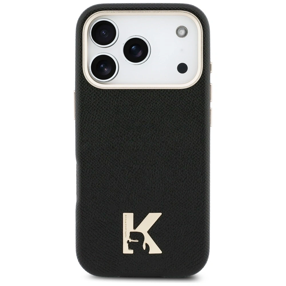Etui Karl Lagerfeld Karl Head Logo MagSafe do Apple iPhone 17 Pro czarny