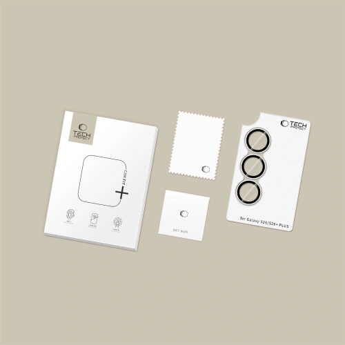 Osłona aparatu Tech-Protect Camring Fit+ do Samsung Galaxy S26 / S26+ Plus Clear
