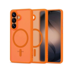 Etui Tech-Protect Magmat MagSafe do Samsung Galaxy S26 Matte Orange