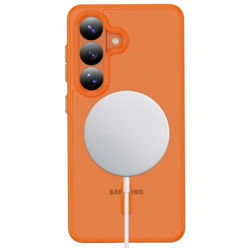 Etui Tech-Protect Magmat MagSafe do Samsung Galaxy S26 Matte Orange