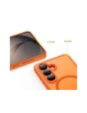 Etui Tech-Protect Magmat MagSafe do Samsung Galaxy S26 Matte Orange