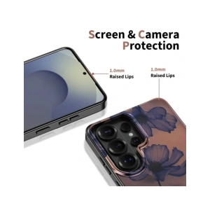 Etui Tech-Protect Lamano MagSafe do Samsung Galaxy S26 Ultra Velvet Night