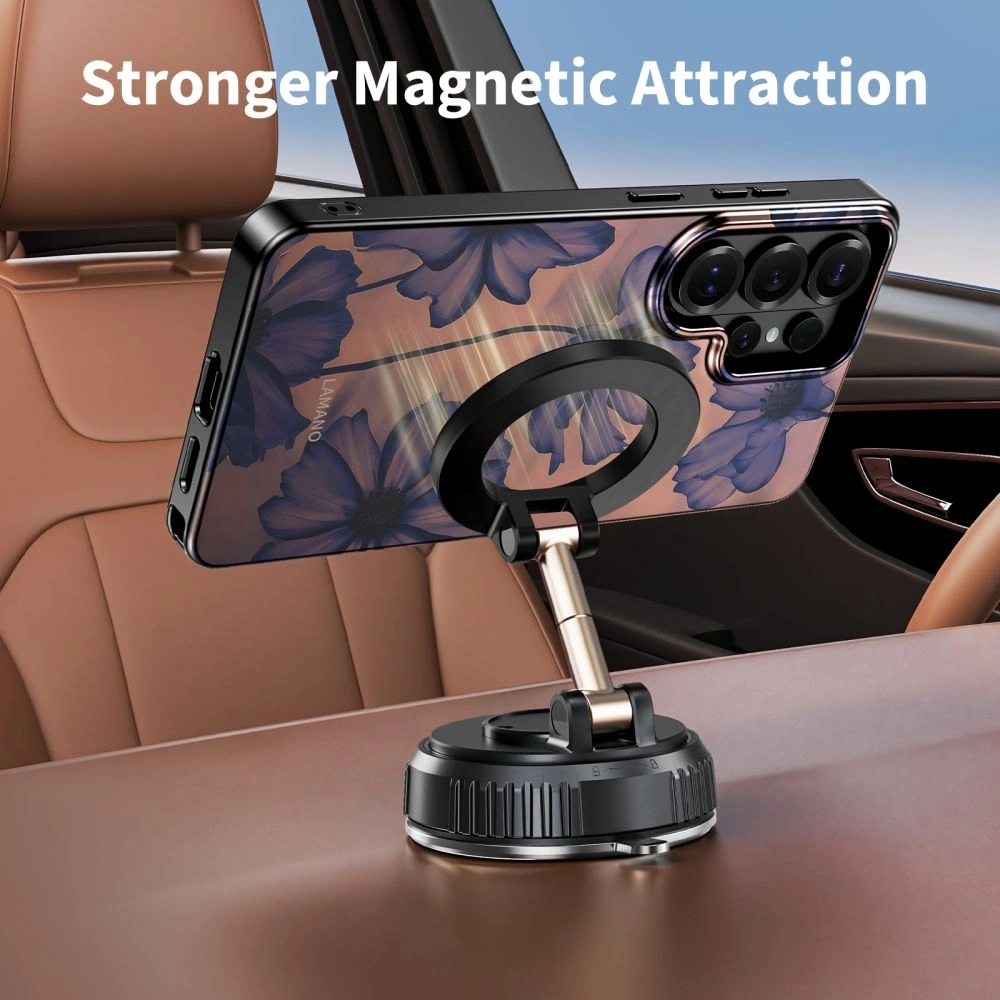 Etui Tech-Protect Lamano MagSafe do Samsung Galaxy S26 Ultra Velvet Night