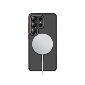 Etui Tech-Protect MagCam MagSafe do Samsung Galaxy S26 Ultra Matte Black/red