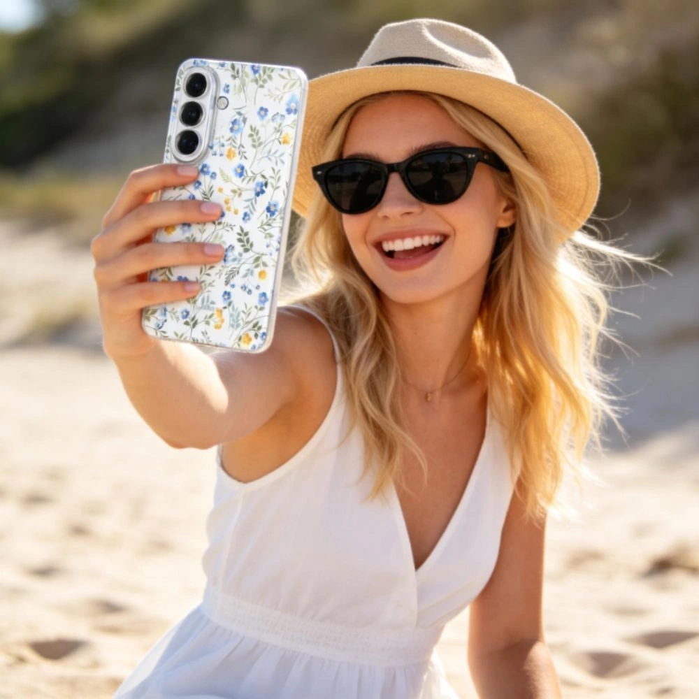 Etui Tech-Protect Flexair do Samsung Galaxy A37 5G Spring Flowers