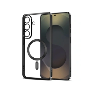 Etui Tech-Protect Magflex MagSafe do Samsung Galaxy A57 5G Shiny Black