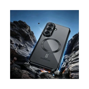 Etui Tech-Protect Magflex MagSafe do Samsung Galaxy A57 5G Shiny Black