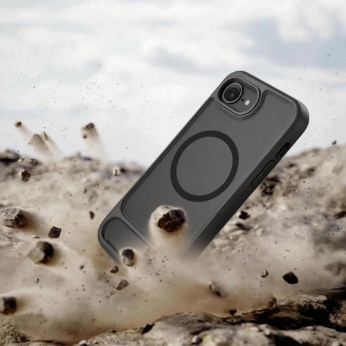 Etui Tech-Protect MagRack MagSafe do Apple iPhone 16e / 17e Matte Black