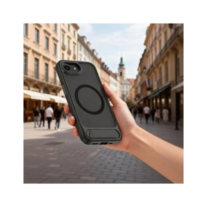 Etui Tech-Protect MagRack MagSafe do Apple iPhone 16e / 17e Matte Black