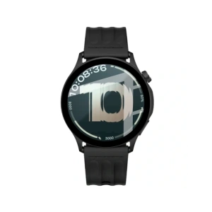 Szkło hybrydowe Bizon Glass Watch Edge Hybrid dla OnePlus Watch Lite 45 mm czarne