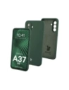 Silikonowe etui Bizon Soft Case do Samsung Galaxy A37 5G ciemnozielone