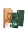 Silikonowe etui Bizon Soft Case do Samsung Galaxy A37 5G ciemnozielone