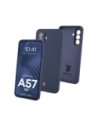 Silikonowe etui Bizon Soft Case do Samsung Galaxy A57 5G ciemnoniebieskie