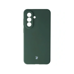 Silikonowe etui Bizon Soft Case do Samsung Galaxy A57 5G ciemnozielone